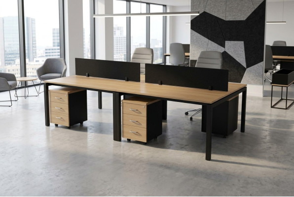 Schreibtisch Table de salle d'étude Set de bureau Équipe Bureau Tables