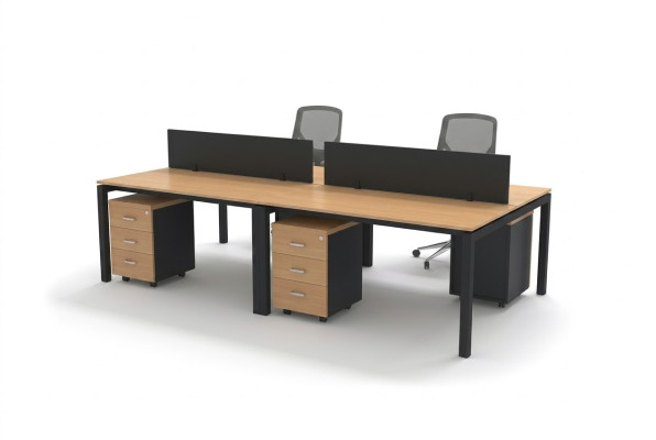 Schreibtisch Table de salle d'étude Set de bureau Équipe Bureau Tables