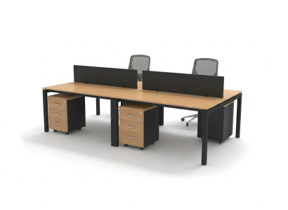 Schreibtisch Table de salle d'étude Set de bureau Équipe Bureau Tables