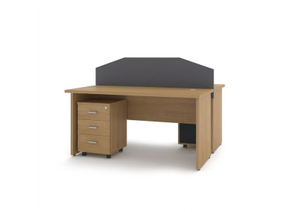 Moderne Schreibtisch Holztisch Arbeitszimmer Computertisch Büromöbel