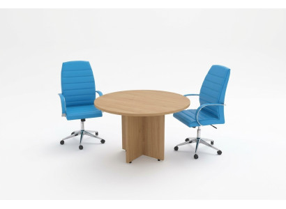 Table de travail ronde Salle d'étude Mobilier de bureau neuf Table de travail Designer