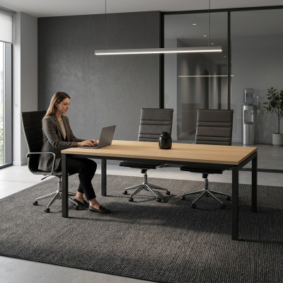 Mobilier de bureau Bureau Salle d'étude Moderne Bureau de bureau Bureau exécutif
