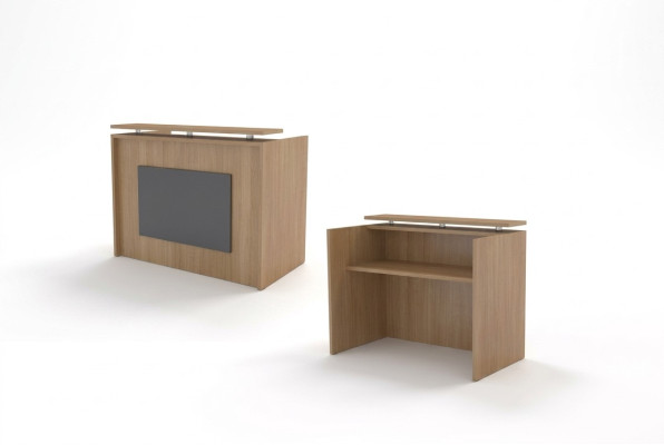 Travail de réception de table en bois Mobilier de bureau Table de réception Mobilier de bureau neuf