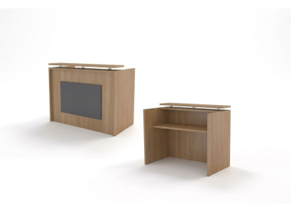 Travail de réception de table en bois Mobilier de bureau Table de réception Mobilier de bureau neuf