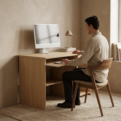 Bureau d'ordinateur en bois Salle d'étude Mobilier de bureau moderne Bureau de bureau neuf Bureau de bureau