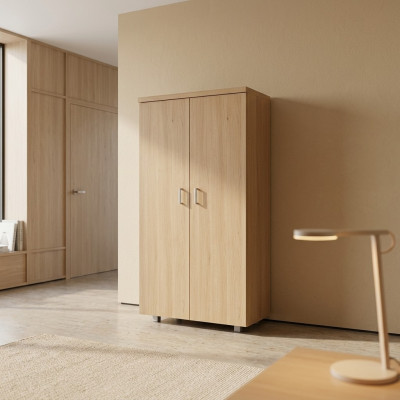 Salle d'étude Armoire en bois Armoires Étagère Mobilier de bureau
