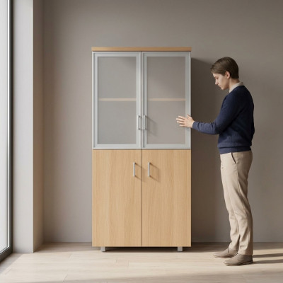 Mobilier de bureau Armoire à dossiers Armoire moderne Mobilier de salle d'étude Armoires