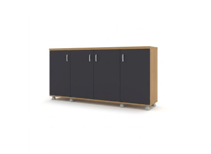 Armoire Mobilier de bureau Salle d'étude Bois Armoire de bureau Étagère Classeur