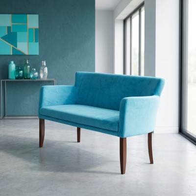 Bleu he Textile Zweisitzer Arbeitsraum Couch Moderne Büromöbel Bureau