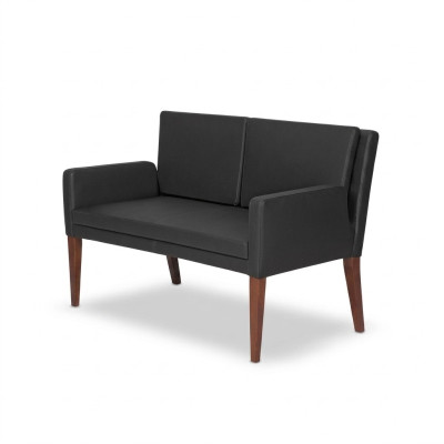 Canapé deux places en textile canapé mobilier de bureau mobilier de sièges