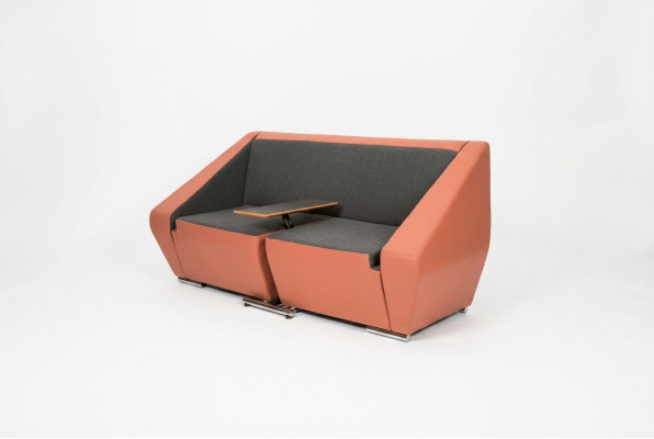 Mobilier de bureau Canapé deux places Canapé rembourré poste de travail Canapé de travail canapés