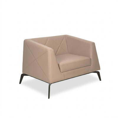 Fauteuil de luxe beige Mobilier de bureau Fauteuil rembourré Mobilier de salle d'étude