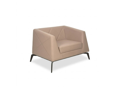 Fauteuil de luxe beige Mobilier de bureau Fauteuil rembourré Mobilier de salle d'étude