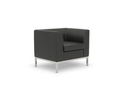 Fauteuil Salle d'étude Mobilier de bureau Textile neuf Siège noir Luxe Mobilier