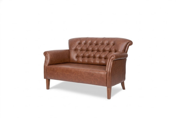 Canapé Chesterfield deux places Salle d'étude Siège Meubles rembourrés Design de luxe