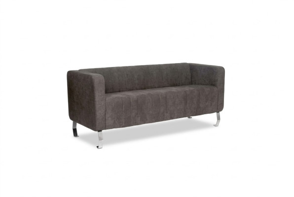 Canapé de luxe moderne à trois places mobilier de bureau textile groupe de sièges canapés