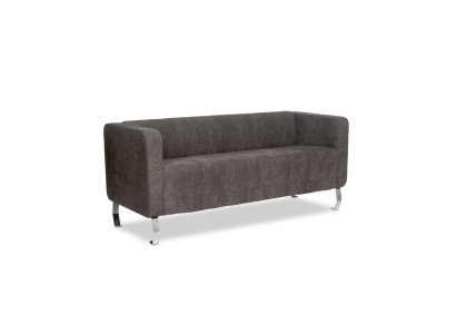 Canapé de luxe moderne à trois places mobilier de bureau textile groupe de sièges canapés