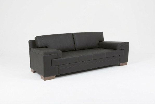 Canapé de luxe noir Mobilier de bureau Canapés rembourrés Canapés design modernes