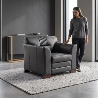 Chaise de bureau moderne Mobilier de bureau Salle d'étude Fauteuil rembourré Textile Mobilier Bureau