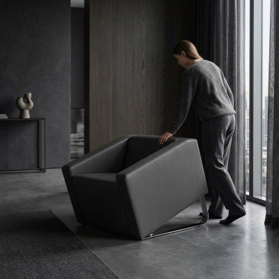 Fauteuil Salle d'étude Moderne Siège Mobilier de bureau Conception textile nouvelle
