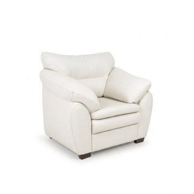 Fauteuil blanc Mobilier de la salle d'étude Fauteuil de bureau rembourré Tissu Siège
