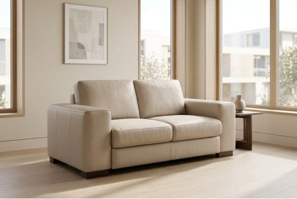 Canapé blanc de luxe à deux places Style de mobilier de bureau moderne Canapés