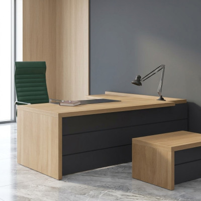 Bureau d'angle design Bureau de direction Bureaux d'étude Mobilier de salle d'étude