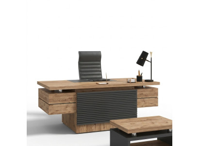 Bureau en bois. Designer de meubles de bureau Bureau design moderne Meubles en bois Tables