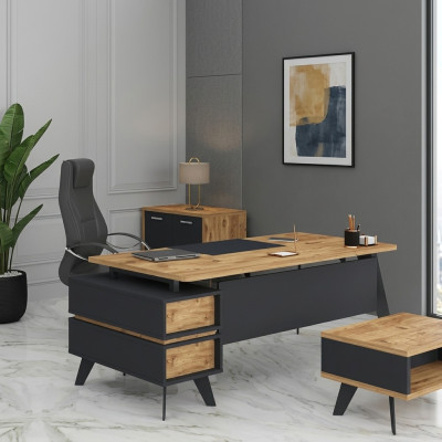Bureau moderne bureau de patron table de bureau meubles de salle d'études design de bureau