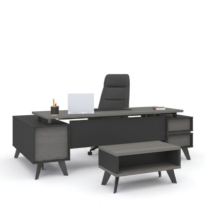 Bureau Bureau d'étude Mobilier de salle informatique Bureau d'ordinateur Tables en bois Mobilier