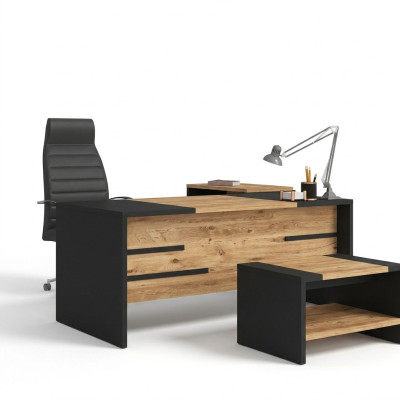 Bureau de design moderne Mobilier de bureau Table en bois nouvelles tables de chef de bureau