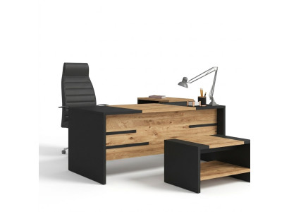 Bureau de design moderne Mobilier de bureau Table en bois nouvelles tables de chef de bureau