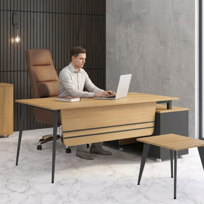 Bureau Bureau d'étude Mobilier de bureau Bureau d'angle Design de meubles Bois
