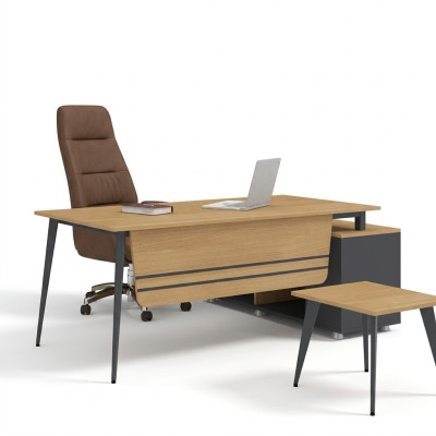 Bureau Bureau d'étude Mobilier de bureau Bureau d'angle Design de meubles Bois