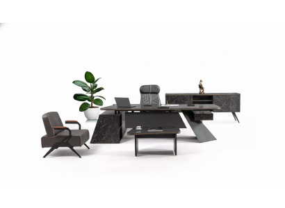 Mobilier de salle d'étude Collection de mobilier de bureau Ensemble de poste de travail Bureau neuf