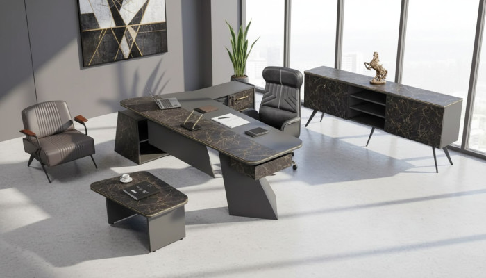 Table basse moderne, table d'appoint, mobilier de bureau pour étude ou bureau.
