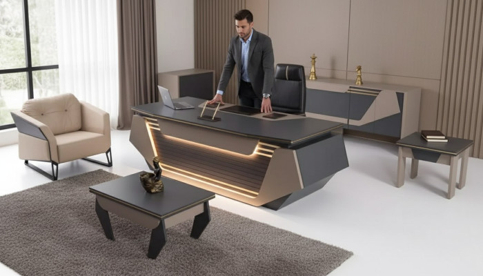 Mobilier de bureau moderne, meubles de designer, bureau, classeur
