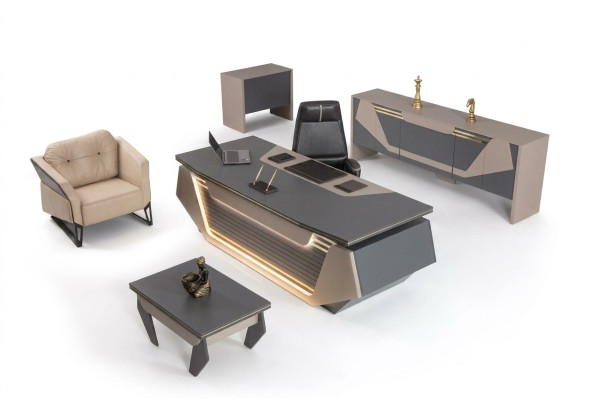 Table basse design en bois pour salle d'étude, nouveau mobilier de bureau.