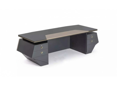 Bureau de direction de luxe Table xxl 260x100 Mobilier design Tables modernes
