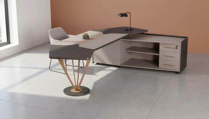 Coin bureau Mobilier de bureau Salle d'étude Mobilier de luxe Table moderne nouvelle