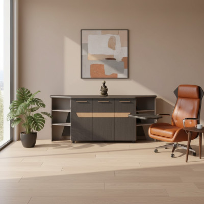 Armoire de bureau moderne Étagères de salle d'étude Luxe Designer de meubles neufs Étagère