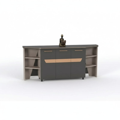 Armoire de bureau moderne Étagères de salle d'étude Luxe Designer de meubles neufs Étagère