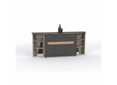 Armoire de bureau moderne Étagères de salle d'étude Luxe Designer de meubles neufs Étagère