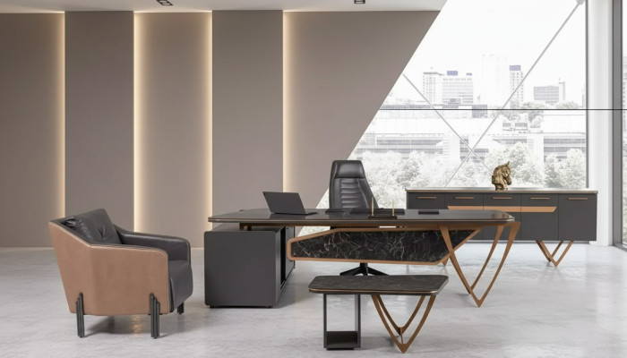 Salle d'étude Armoire de bureau 210x45x85 Mobilier de bureau Armoire Moderne Designer