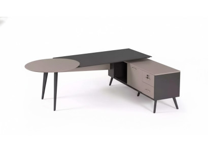 Mobilier de bureau Bureau d'angle Moderne Table de luxe Designer Salle d'étude Tables