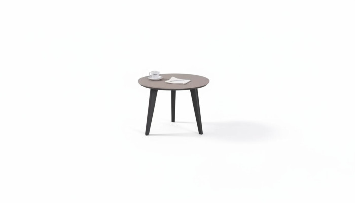 Meubles en bois design Table basse Salle d'étude Moderne Table ronde Mobilier de bureau