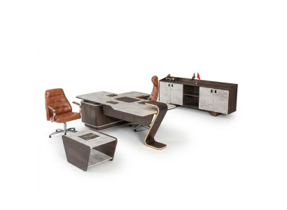 Table basse en bois de luxe Mobilier de bureau de salle d'étude Designeur moderne neuf