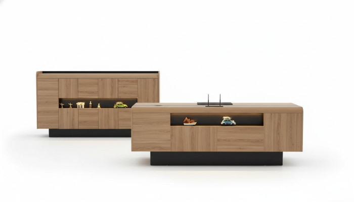 Bureau en bois de designer Meubles de salle d'étude Tables de luxe Bureau neuf