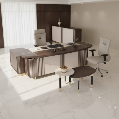 Salle d'étude moderne Ameublement Mobilier de bureau Mobilier de bureau de designer 3 pièces