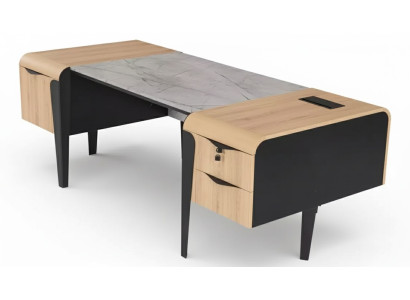 Salle d'étude moderne Bureau de direction Mobilier de salle d'étude Bureau de luxe de bureau